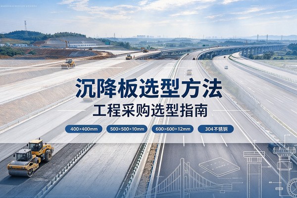 茂县沉降板选择方法