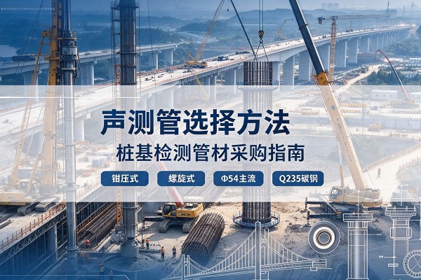 茂县声测管选型标准