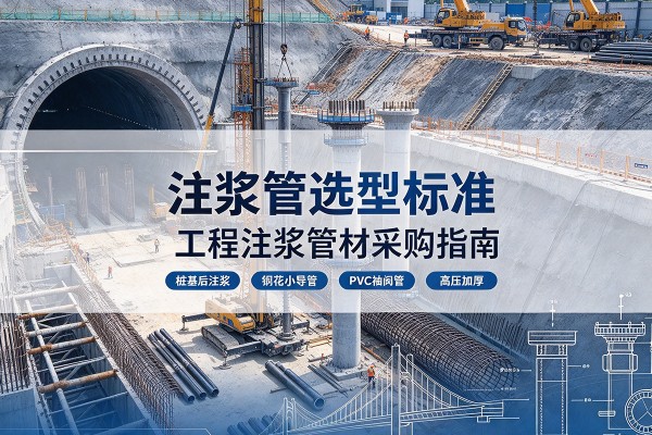 茂县注浆管选型标准