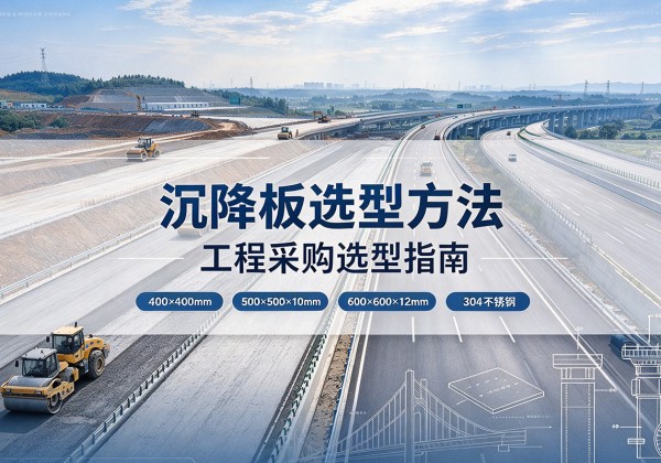 茂县沉降板选择方法